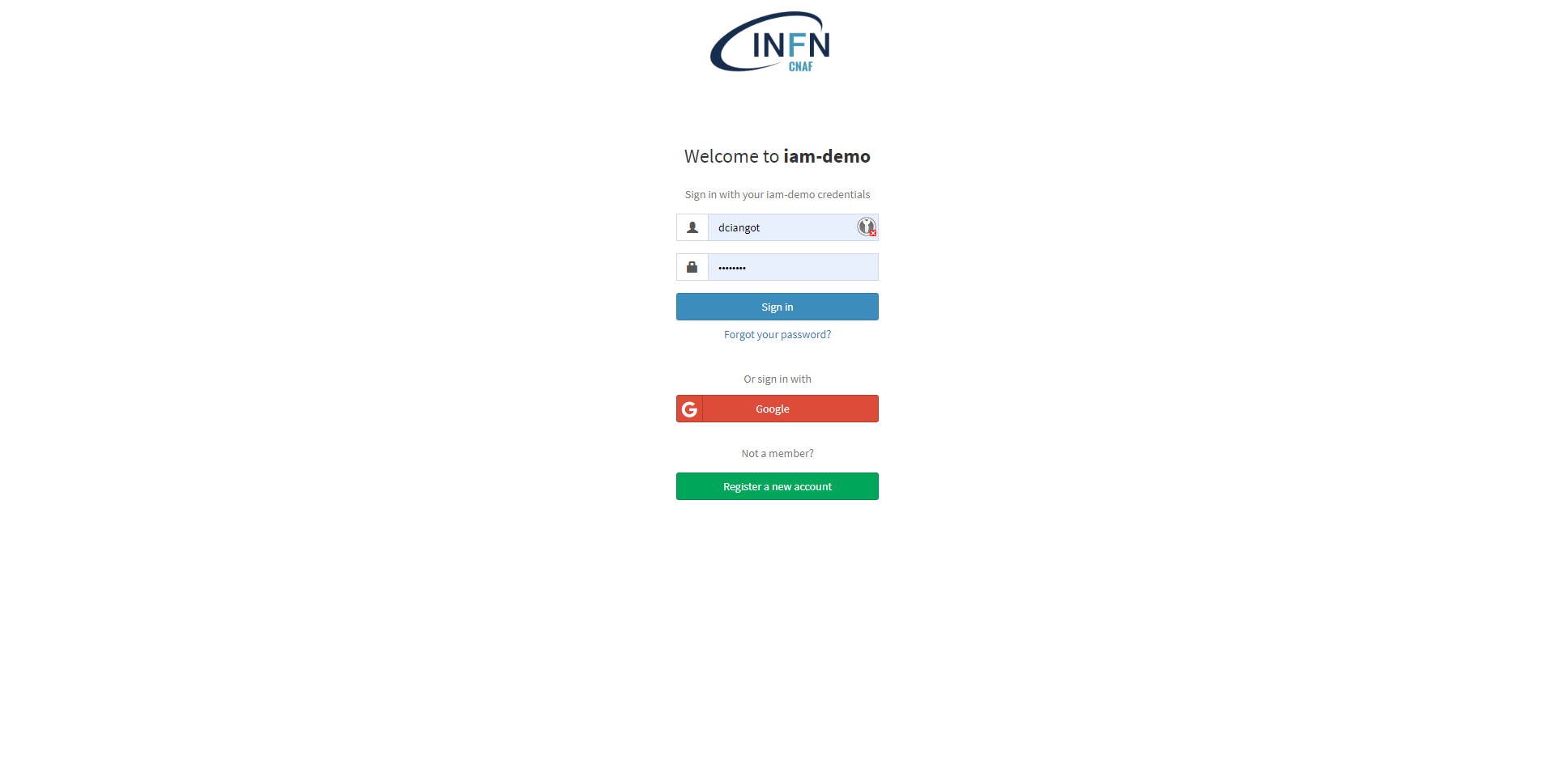 IAM login